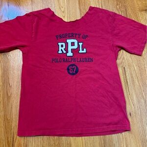 Polo Ralph Lauren vintage off the shoulder tee